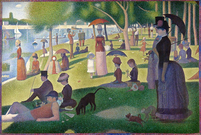 Ein Sonntag Nachmittag auf der Insel La Grande Jatte by Georges Seurat